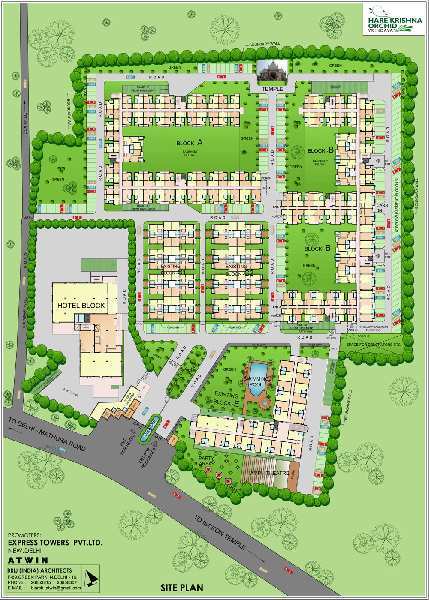 1 BHK Flat For Sale In Hare Krishna Orchid Phase 2, B Block Phase 2 & 3, NH - 2, Vrindavan.