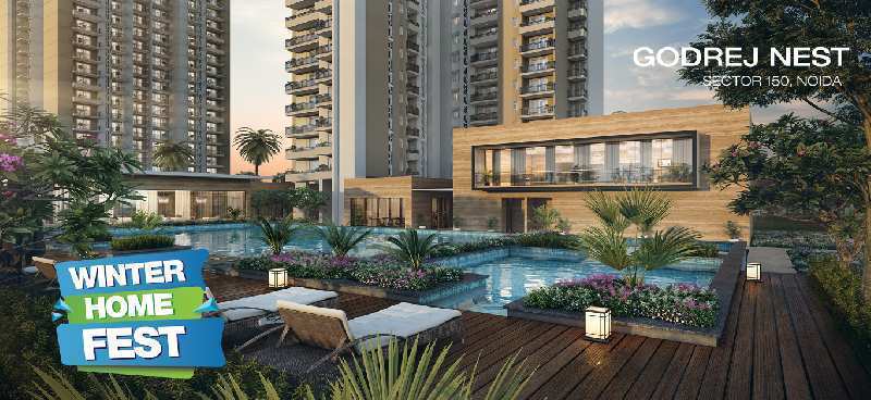 3 BHK Flats & Apartments for Sale in Sector 150, Noida (127 Sq. Meter)