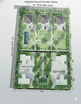 Agricultural/Farm Land for Sale in Holambi Kalan, Narela, Delhi (1811 Sq. Yards)