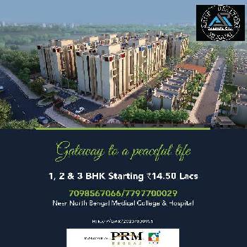 3 BHK Flats & Apartments for Sale in Sushrut Nagar, Siliguri (1180 Sq.ft.)