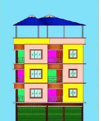 2 BHK Flats & Apartments for Sale in Rabindra Nagar Main Road, Siliguri (938 Sq.ft.)