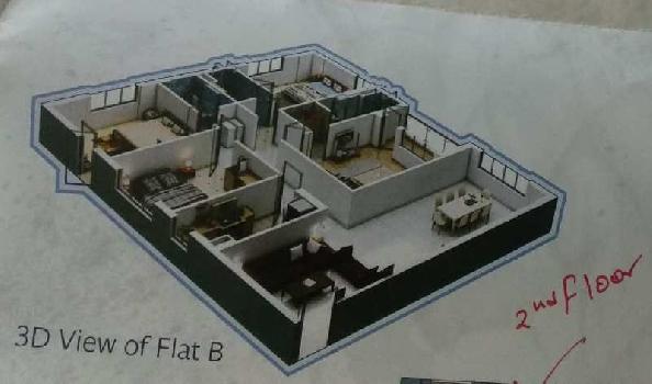 4 BHK Flats & Apartments for Sale in Pradhan Nagar, Siliguri (1979 Sq.ft.)