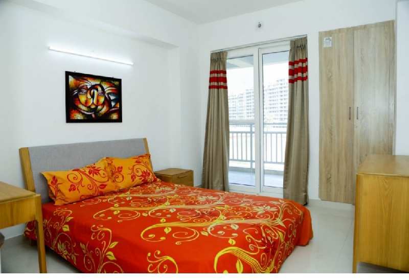3BHK SEMIFURNISHED FLAT WITH SERVANT AND STUDY ROOM