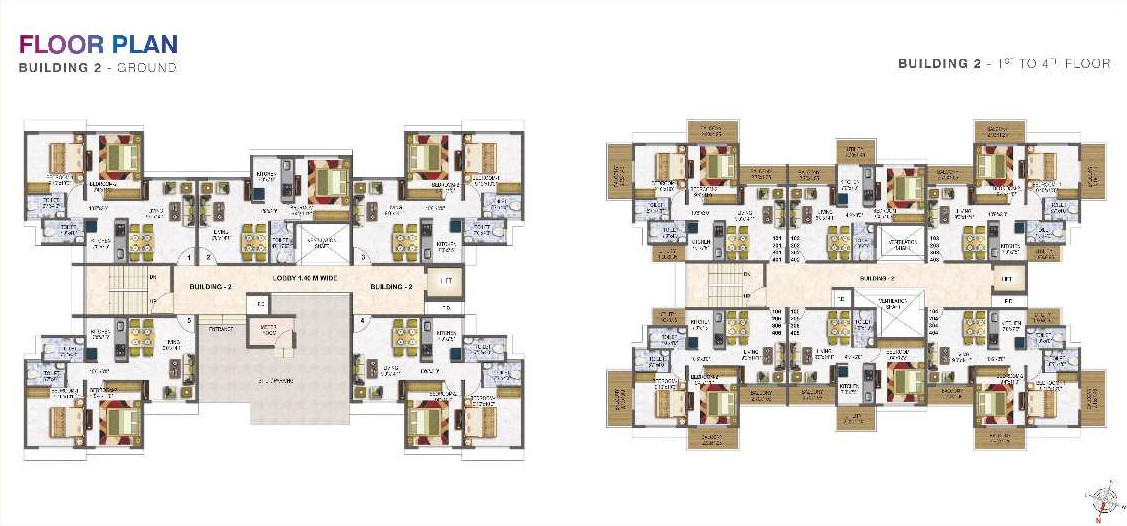 1 BHK Flats & Apartments for Sale in Taloja, Navi Mumbai (680 Sq.ft.)