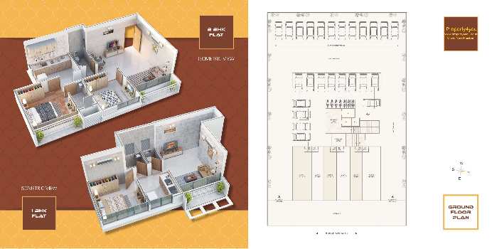 1 BHK Flats & Apartments for Sale in Ulwe, Navi Mumbai (725 Sq.ft.)