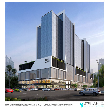 1286 Sq.ft. Office Space for Sale in Turbhe, Navi Mumbai