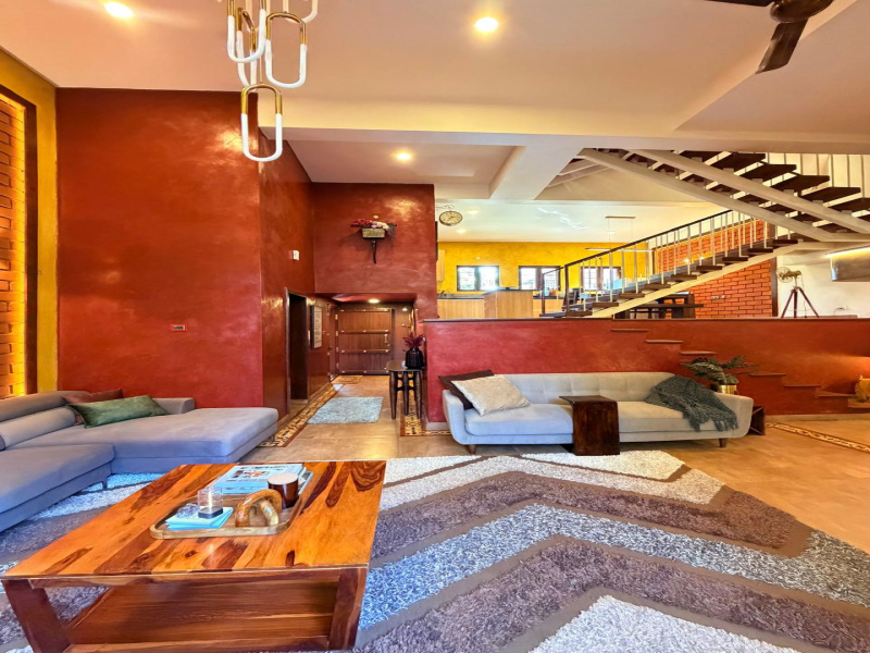 4 Bhk furnished row house in jakkur