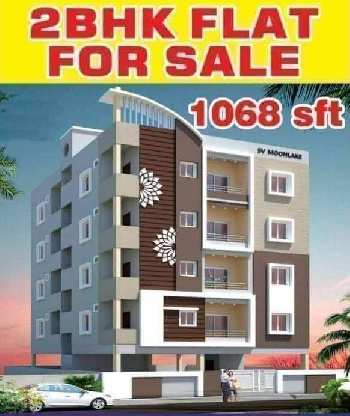 2 BHK Flats & Apartments for Sale in Aminpur, Hyderabad (1068 Sq.ft.)