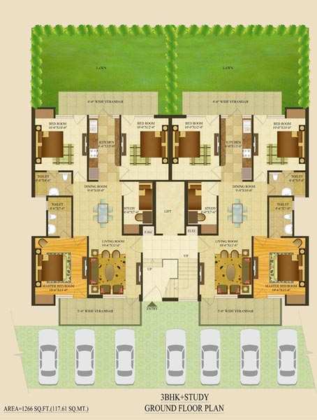 T-120/g.f,Tdi Tuscan Floors,Tdi Tuscan City Up for Sale in Just 48 Lacs