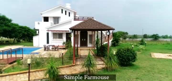 10500 sqft. Luxurious FarmHouse Plot With All Amenities.