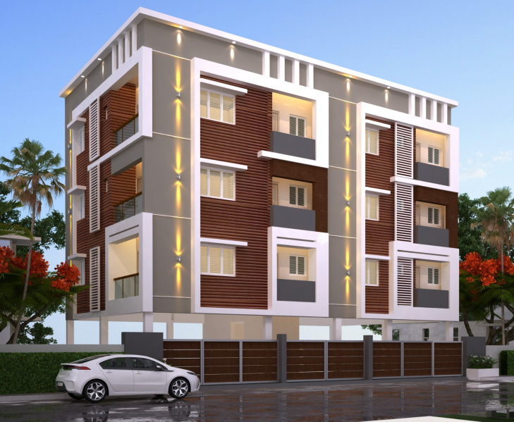 3 BHK Flats & Apartments For Sale In Pammal, Chennai (1200 Sq.ft.)