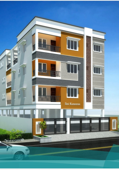 2 BHK Flats & Apartments For Sale In Pammal, Chennai (854 Sq.ft.)