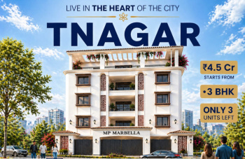 Flats & Apartments for Sale in T Nagar, Chennai (1700 Sq.ft.)