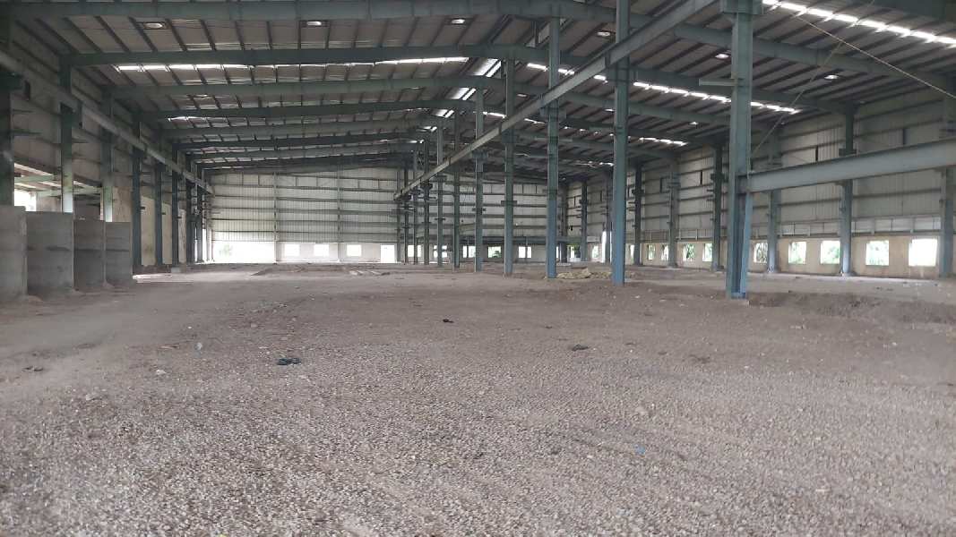 10 Acre Industrial N.A Land 75000 sq.ft Construction at Sanjan Bank Auction property