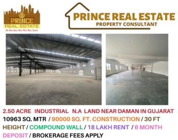 90000 sq.ft Factory New Plant Available for long lease