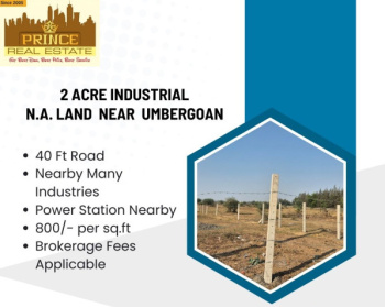 2 Acre Industrial N.A Land for Sale Near Supertech Sanjan