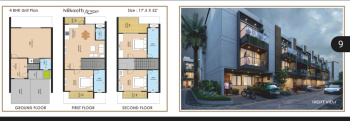 3bhk & 4bhk Spacious Row House Project Near St. Xavier School Silvassa
