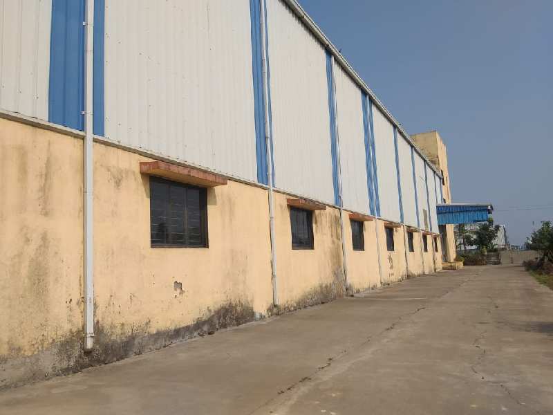 45000 sq.ft Industrial Shed 400 kv power For long Lease