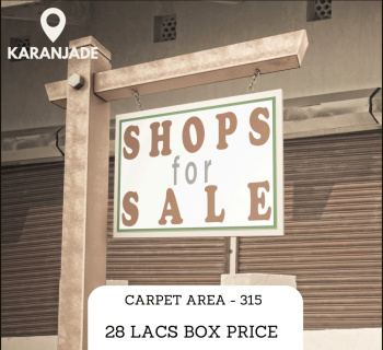 Ready Possession Shop for Sale in Karanjade, Near Panvel Station