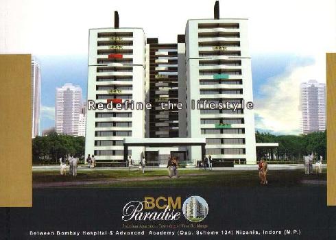 3bhk Flat for Sale in Bcm Paradise Near Bombay Hospital Nipania
