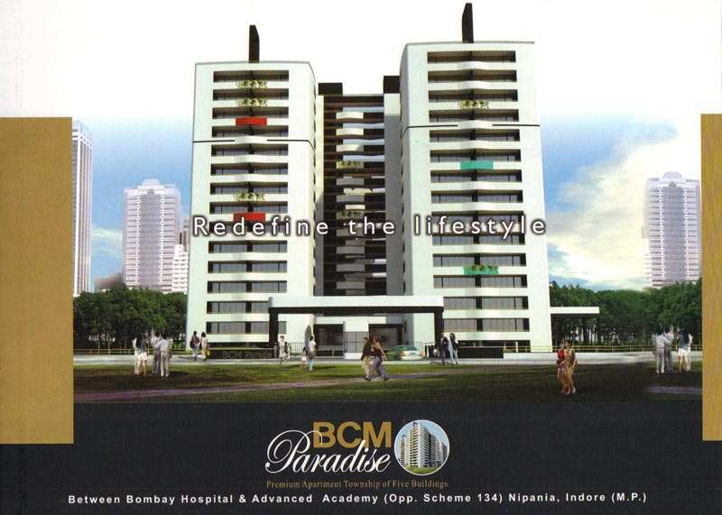3bhk Flat for Sale in Bcm Paradise Near Bombay Hospital Nipania