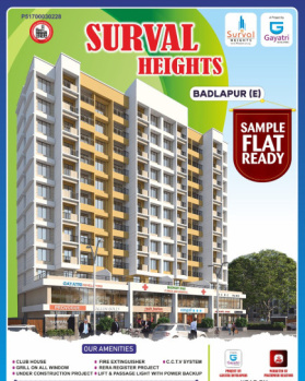 2 BHK Flats & Apartments for Sale in Badlapur East, Thane (901 Sq.ft.)