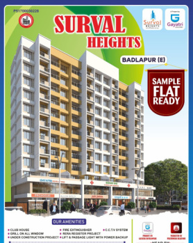 2 BHK Flats & Apartments for Sale in Badlapur East, Thane (901 Sq.ft.)