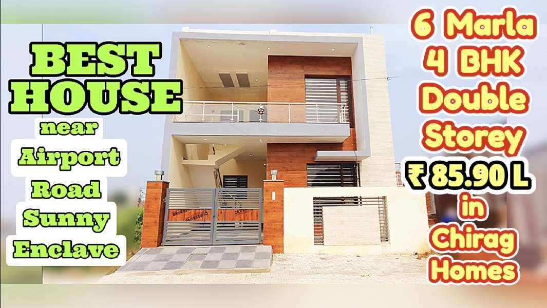 4bhk house in sunny enclave