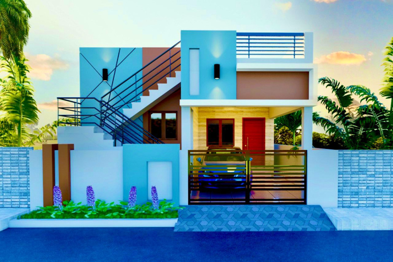 EAST FACING 2BHK INDEPENDENT HOUSE FOR SALE IN CHETTIPALAYAM PODANUR COIMBATORE AT AFFORDABLE COST. BOOK NOW!