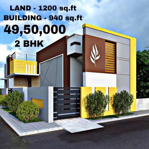 A beautiful 2 bhk independent House for sale in podanur to Chettipalayam road at affordable cost - budget friendly house