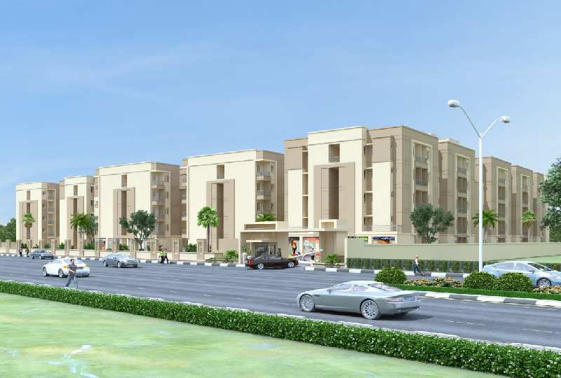 1 BHK Flats & Apartments for Sale in Ajmer Road, Jaipur (366 Sq.ft.)