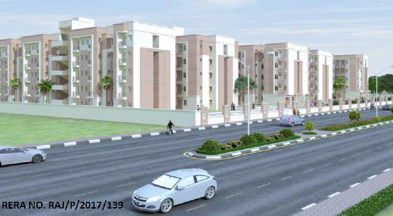 2 BHK Flats & Apartments for Sale in Ajmer Road, Jaipur