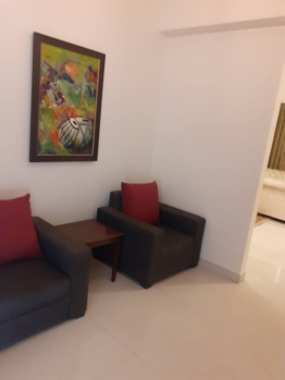 3 bhk semi furnished flat available