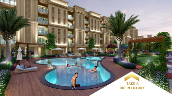 3 BHK semi-furnish flat for sale with terrace