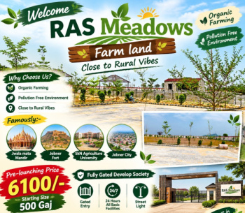 Farm House for Sale in Jobner, Jaipur (1000 Sq. Yards)