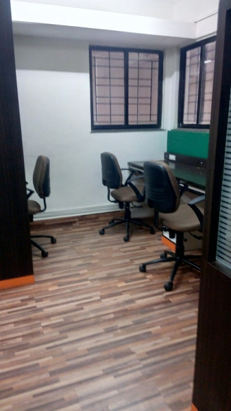 1200 sqft fully furnished office for rent at shivaji nagar model colony