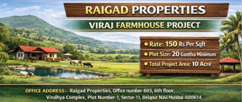 READY TO USE FARMHOUSE PLOT FOR SALE