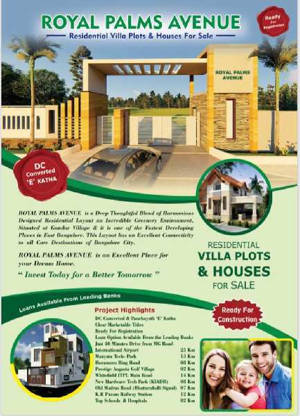 plots for sale in Gated Community near Horamavu