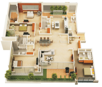 4 BHK Builder Floor for Sale in Sector 47, Gurgaon (2700 Sq.ft.)