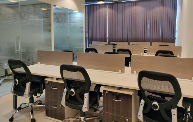 8000 sq ft office space fully furnished