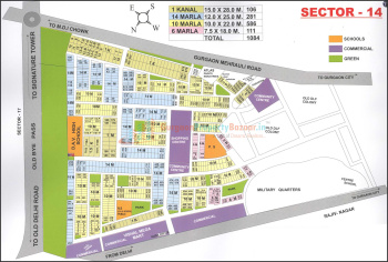 Residential Plot for Sale in Sector 15, Gurgaon (263 Sq. Yards)