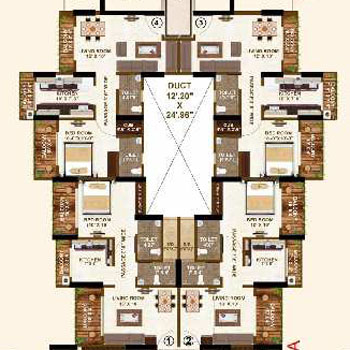 2 BHK Flats & Apartments for Sale in Kamatghar, Thane (1060 Sq.ft.)
