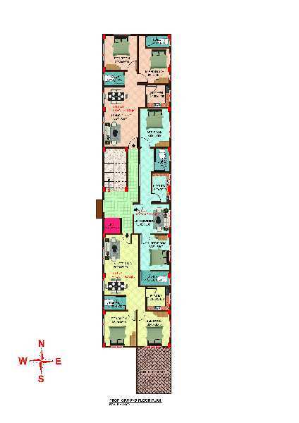 2 BHK Flats & Apartments for Sale in Kahilipara, Guwahati (750 Sq.ft.)