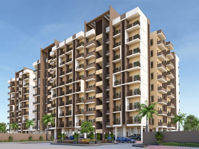 2 BHK Flats & Apartments for Sale in Bhatagaon, Raipur (1041 Sq.ft.)