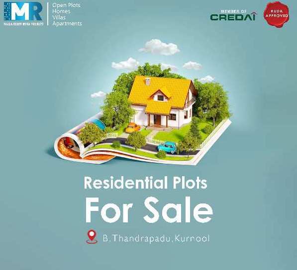 1800 Sq.ft. Residential Plot for Sale in B Thandrapadu, Kurnool