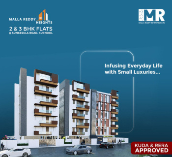2 & 3Bhk Flats For Sale in Kurnool