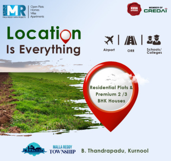 Residential Plot for Sale in B Thandrapadu, Kurnool (1500 Sq.ft.)