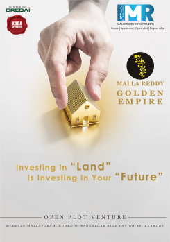 LOW BUDGET OPEN PLOTS FOR SALE IN KURNOOL