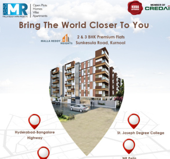 2BHK FLATS FOR SALE IN KURNOOL