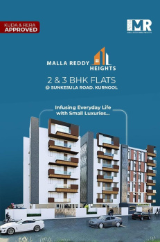 2 BHK Flats & Apartments for Sale in Prakash Nagar, Kurnool (1144 Sq.ft.)